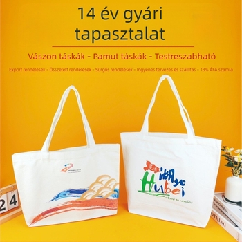 Női vászontáska vállon, művészi stílus, környezetbarát táska, kiállítási ajándék, testreszabható