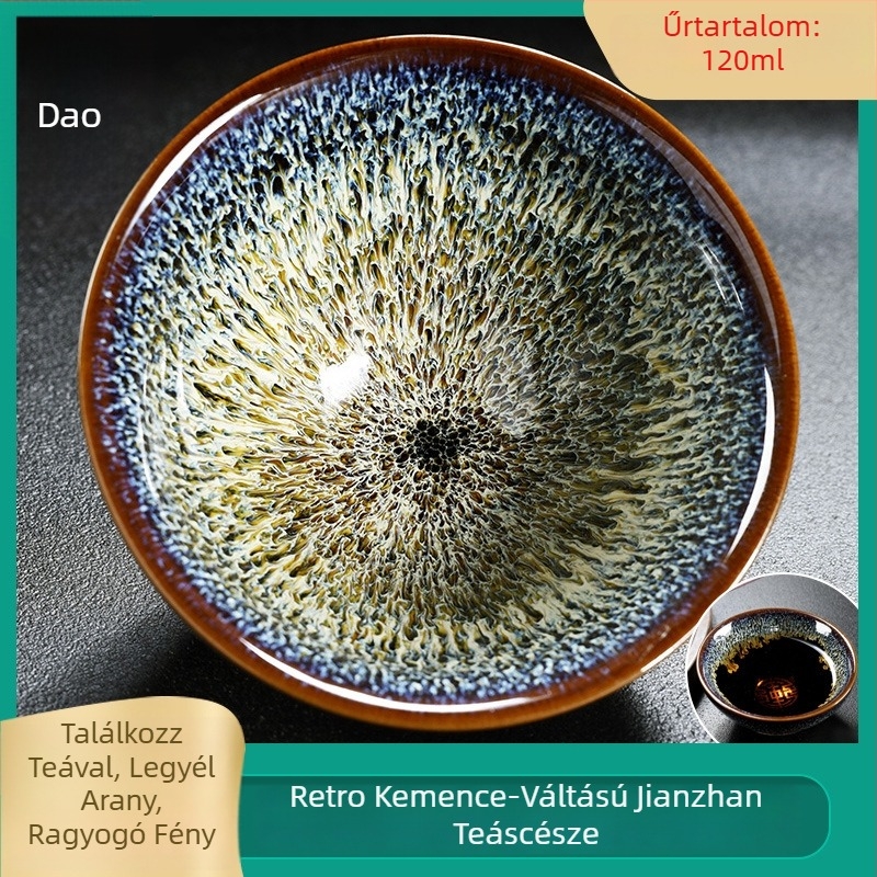Gongfu teáscsésze kerámiája, kis egyadagos teáscsésze otthoni használatra, kínai stílusban