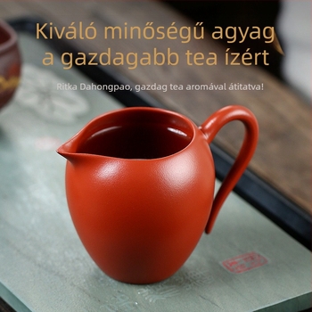 Yixing Zisha agyagból készült teáscsésze teakezdéshez, teljesen kézzel készített, hőálló, Gongfu teáskészlet otthoni használatra egyenlő kiöntő pohárral