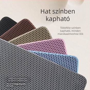 Eva kétszenes macskaalom-matta, mosható, csúszásmentes, homokszűrő, kopásálló