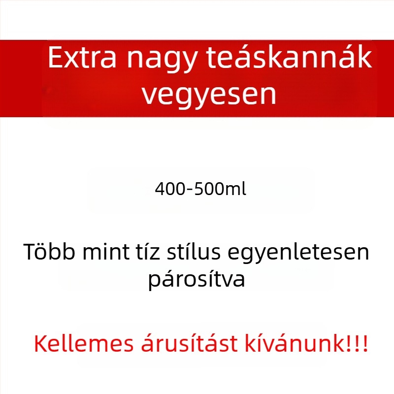 Lila agyag teáskanna nagy kapacitással, színes mázas felülettel, könnyed luxus retro stílus, testreszabható
