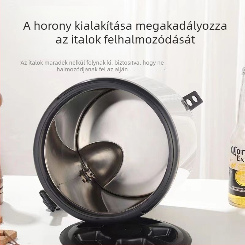 Hőszigetelt rozsdamentes acél teás vödör csappal, kereskedelmi használatra, nagy kapacitású