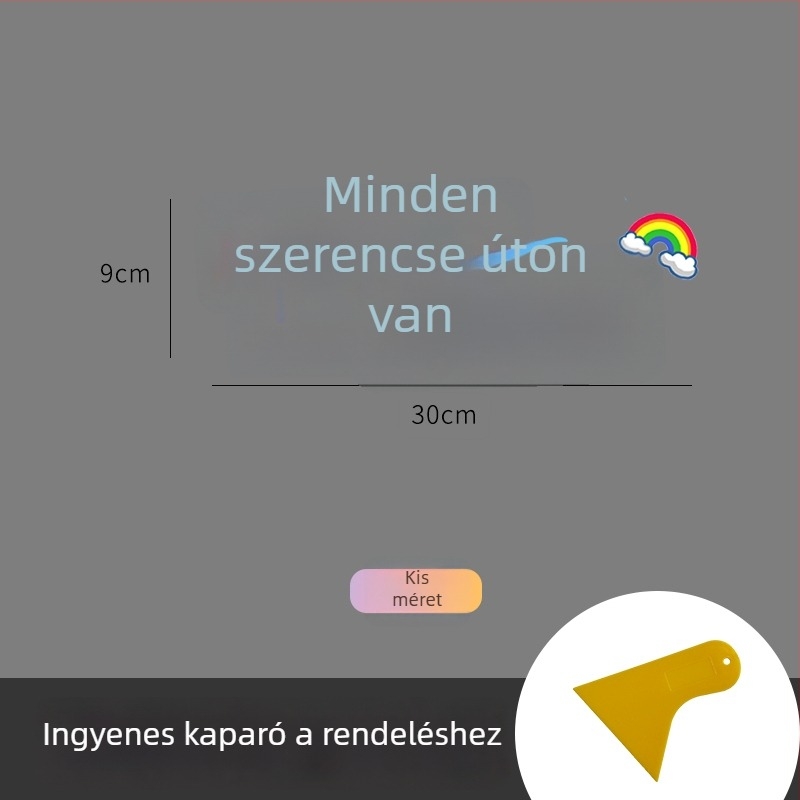Személyre szabott kreatív szöveges autómatrica ablakokra és napfénytetőre