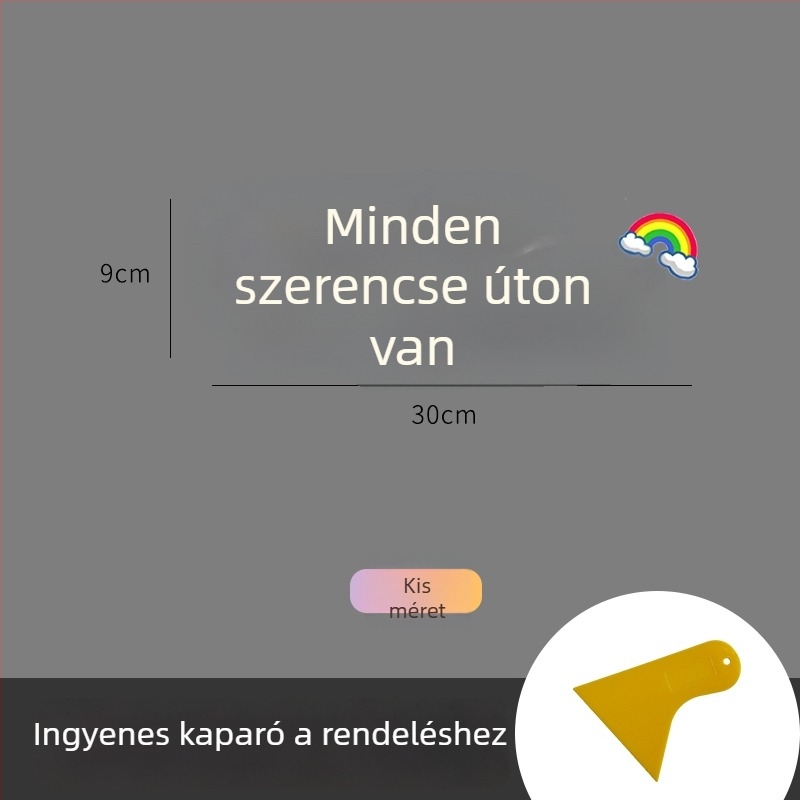 Személyre szabott kreatív szöveges autómatrica ablakokra és napfénytetőre