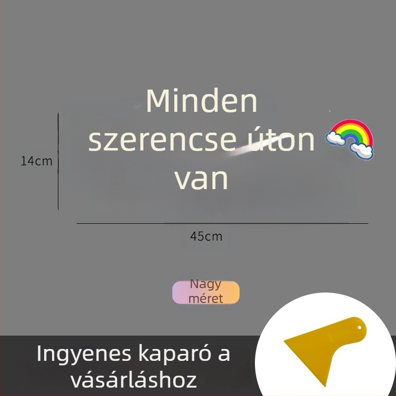 Személyre szabott kreatív szöveges autómatrica ablakokra és napfénytetőre