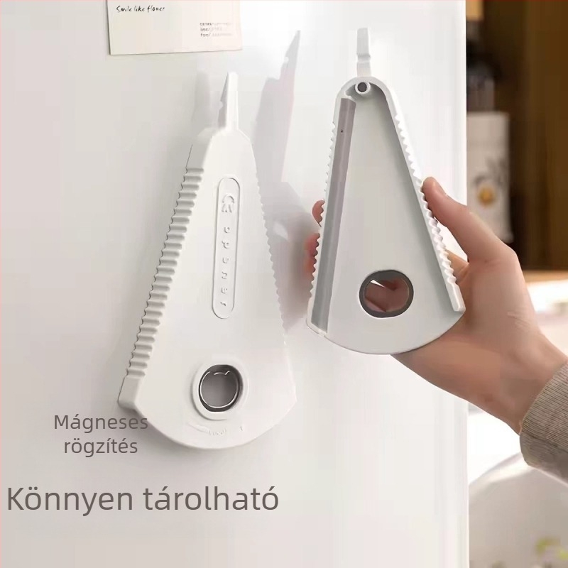 Multifunkcionális mágneses konzervnyitó háztartási használatra, ABS műanyagból készült üvegnyitó, konzervnyitó eszköz, fedél nyitó és italos üveg kupakjainak nyitó eszköze