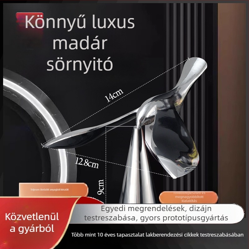 Új madár alakú sörnyitó, cinkötvözetből, kiegyensúlyozott dizájnnal