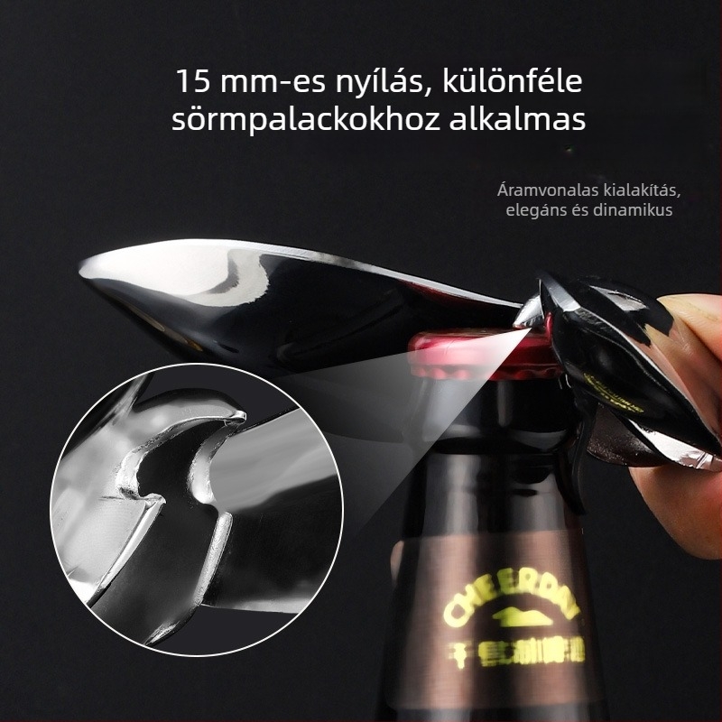 Új madár alakú sörnyitó, cinkötvözetből, kiegyensúlyozott dizájnnal