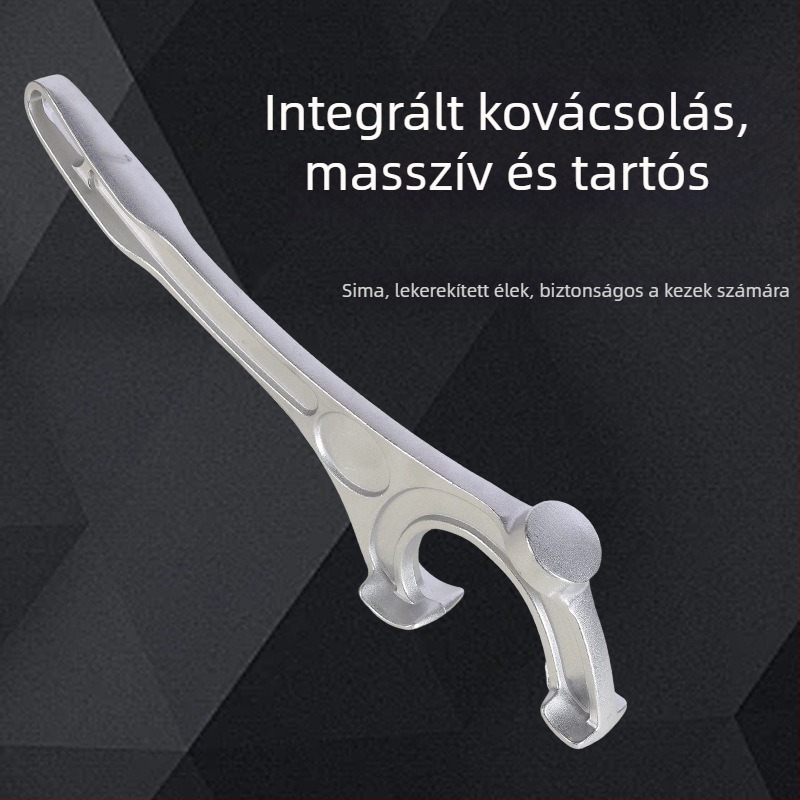Hordozható, alumínium ötvözetű többfunkciós konzerv- és üvegnyitó