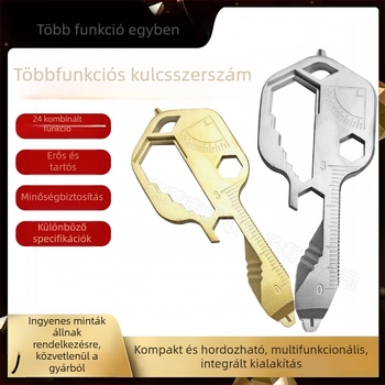 Többfunkciós kulcstartó eszköz üvegnyitóval