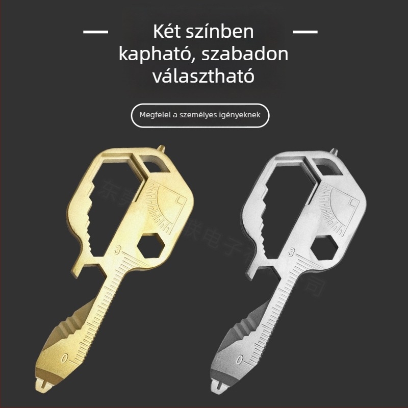 Többfunkciós kulcstartó eszköz üvegnyitóval