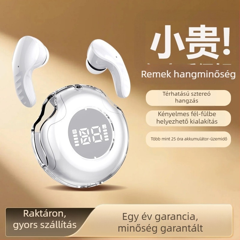 Bluetooth true wireless sportfülhallgató, fülben illeszkedő, zajszűrés, kiváló hangzás, híváskezelés, sportos dizájn, kompatibilis okostelekkel