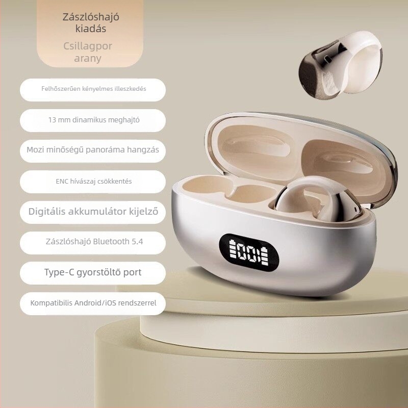 Bluetooth true wireless sportfülhallgató, fülben illeszkedő, zajszűrés, kiváló hangzás, híváskezelés, sportos dizájn, kompatibilis okostelekkel