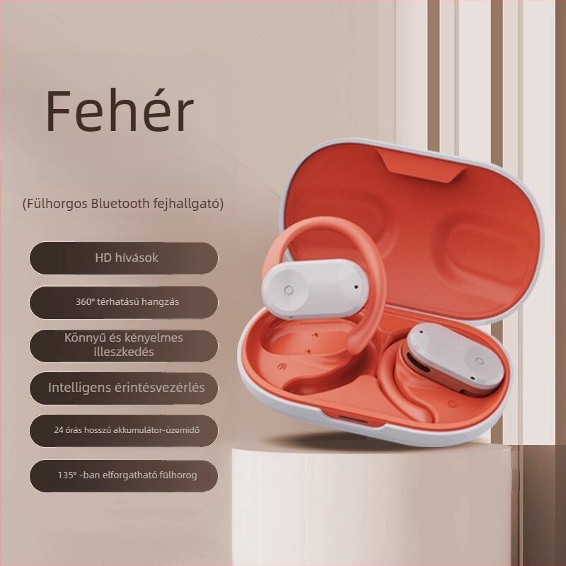 Bluetooth true wireless sportfülhallgató, fülben illeszkedő, zajszűrés, kiváló hangzás, híváskezelés, sportos dizájn, kompatibilis okostelekkel