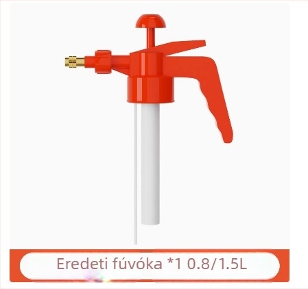 Légnyomású öntöző kanna tartozékok: permetező fej, kanna teste és fúvóka