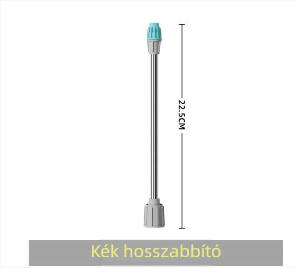 Légnyomású öntöző kanna tartozékok: permetező fej, kanna teste és fúvóka