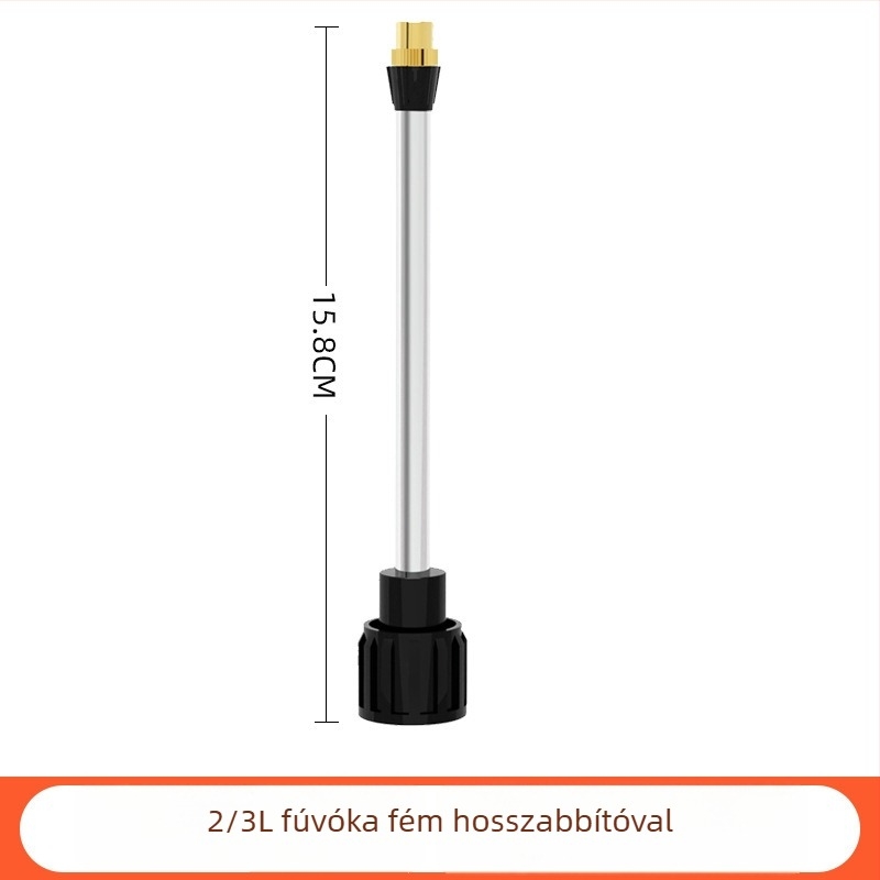 Légnyomású öntöző kanna tartozékok: permetező fej, kanna teste és fúvóka