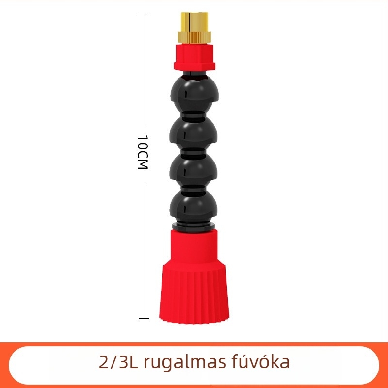 Légnyomású öntöző kanna tartozékok: permetező fej, kanna teste és fúvóka
