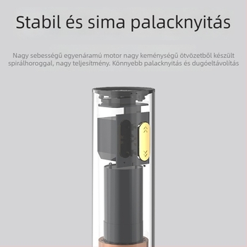 Elektromos, multifunkcionális bor- és sörnyitó, automata