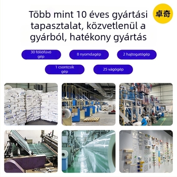 Vastag PE zárható élelmiszer-tároló tasak, antibakteriális, fagyasztáshoz és hűtéshez, háztartási élelmiszer-minőség
