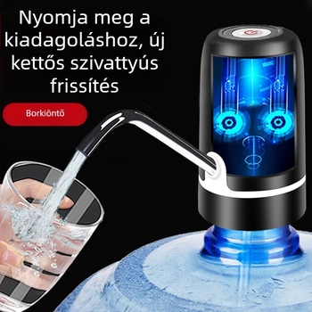 Teljesen automata háztartási boradagoló szívó- és szűrőfunkcióval