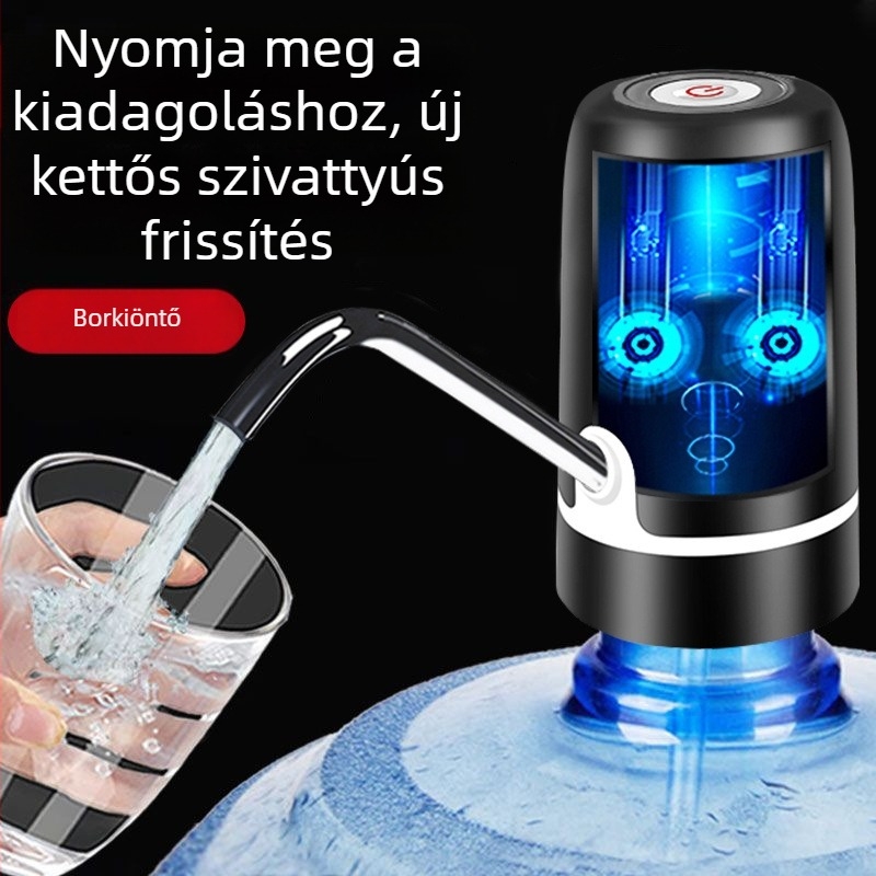 Teljesen automata háztartási boradagoló szívó- és szűrőfunkcióval