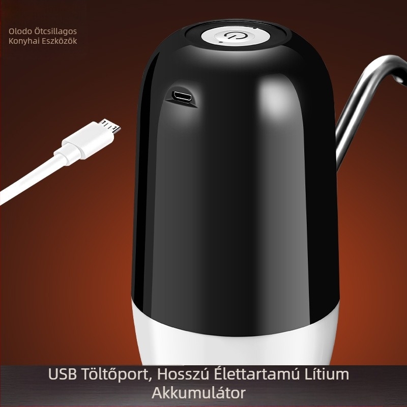 Elektromos önfelszívó borpumpa, speciális üveghez, teljesen automata otthoni használatra