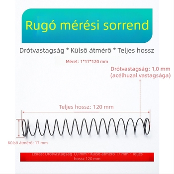 Hengeres nyomórugó nikkelbevonattal, autóalkatrészekhez - szénacél