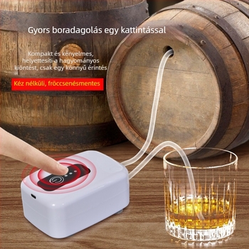 Elektromos boros adagoló szűrővel – automata kompakt szívó pumpa rizsborhoz és szőlőborhoz