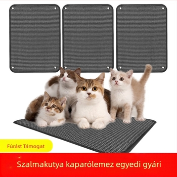 Sisal macska karmoló tábla és matrac – tartós macska játék és karmolás szőnyeg