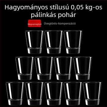 12 zodiákus jelű mini likőrpohár-készlet adagolóval, 12 db