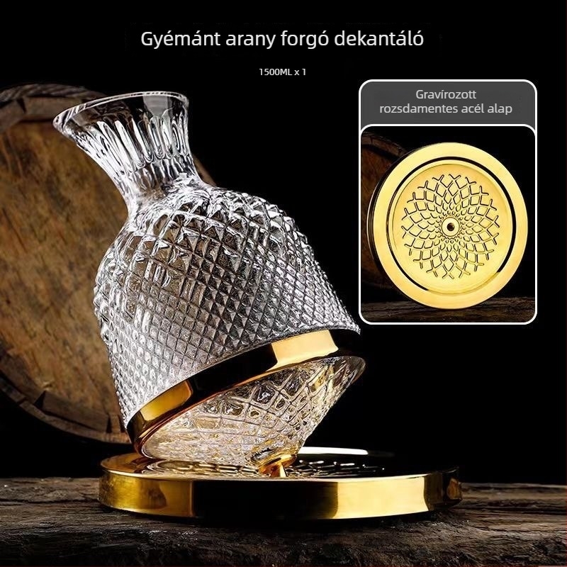Forgó bordekantáló - üveg, modern minimalist stílus