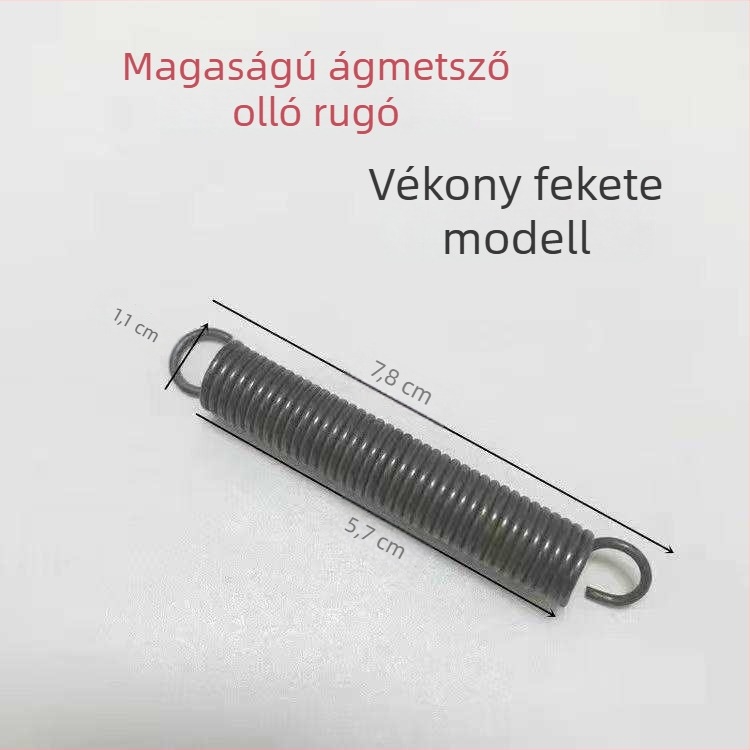Magas ágak metszőolló rugós fogantyúval — gyümölcsfa metszőolló, V alakú megerősített rugó, ergonómikus nyél