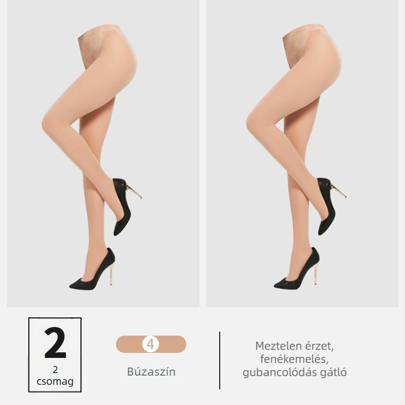 Velúr harisnyanadrág anti-pilling hatás, bikini fazon, plusz méret, bokáig érő hossz, nylon