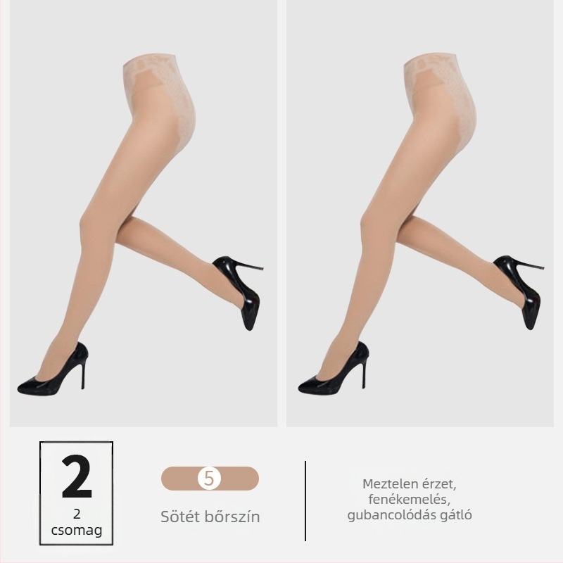Velúr harisnyanadrág anti-pilling hatás, bikini fazon, plusz méret, bokáig érő hossz, nylon
