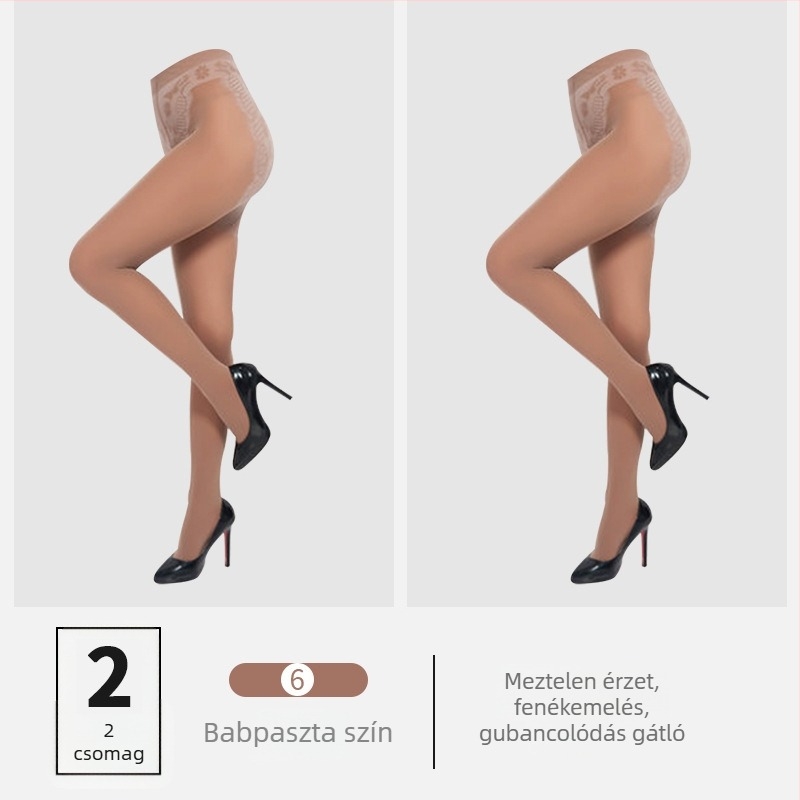 Velúr harisnyanadrág anti-pilling hatás, bikini fazon, plusz méret, bokáig érő hossz, nylon