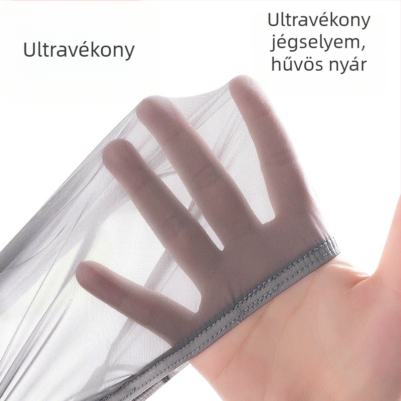 Férfiaknak készült jégselyem hűsítő alsónadrág, vékony, légáteresztő, nedvességelvezető, nyárra