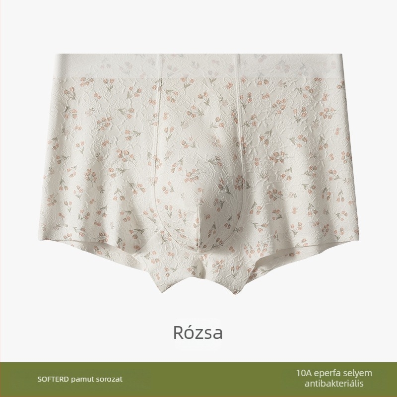 Modal anyagú férfi boxeralsó, lélegző, antibakteriális, kényelmes és bőrbarát