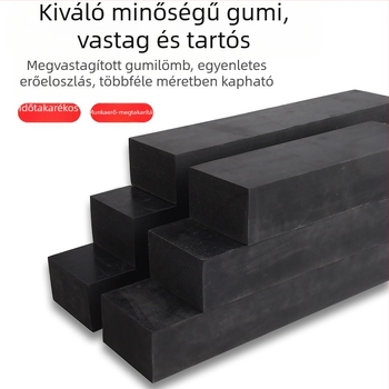 Gumi ütődeszka csempe telepítéséhez és szintezéséhez
