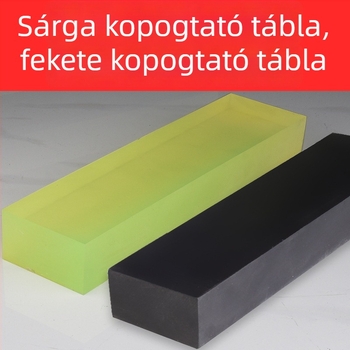 Gumi ütődeszka csempe telepítéséhez és szintezéséhez