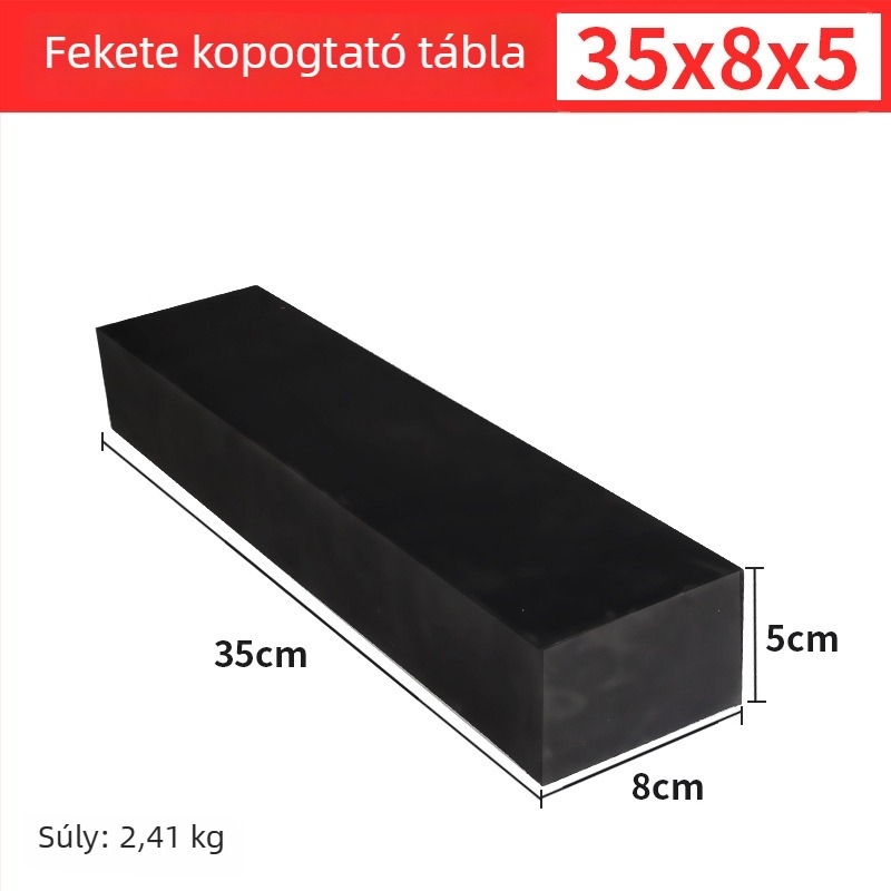 Gumi ütődeszka csempe telepítéséhez és szintezéséhez