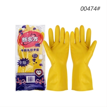 New Oriental 100 g vastagított ipari latex kesztyű marha ínból, sav-bázis-ellenálló, kémiai védelem konyhához és háztartásba