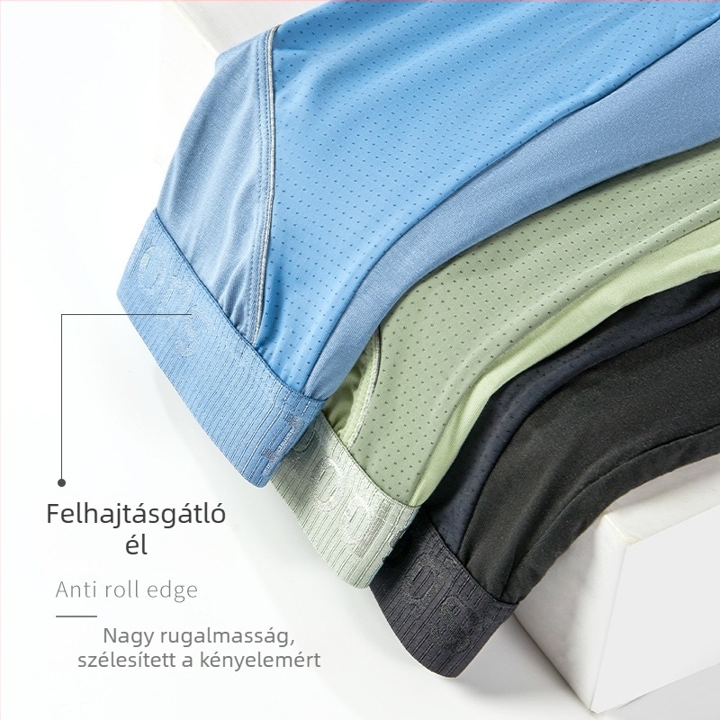 Férfi modal boxer brief hosszú lábakkal, anti-dörzsölés, gyorsan száradó, antibakteriális