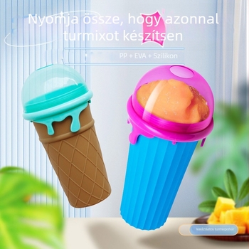 Gyorshűtésű turmixos pohár – egy érintéssel fagy