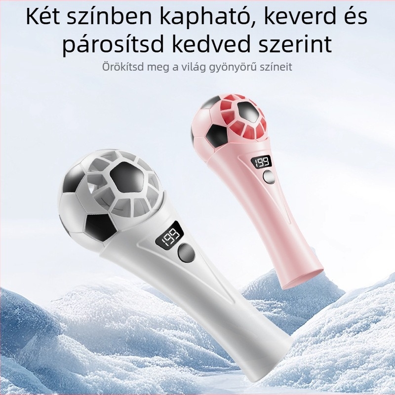 2026-os mini kézi ventilátor a Foci Világbajnokság számára, gyors félvezető hűtés, hordozható