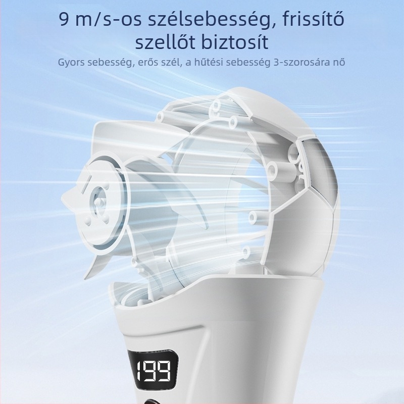 2026-os mini kézi ventilátor a Foci Világbajnokság számára, gyors félvezető hűtés, hordozható