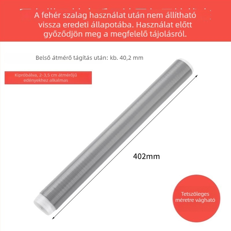 Silikonból készült hőálló fogantyúvédő wok és edények fogantyúira, spatula és merőkanál számára