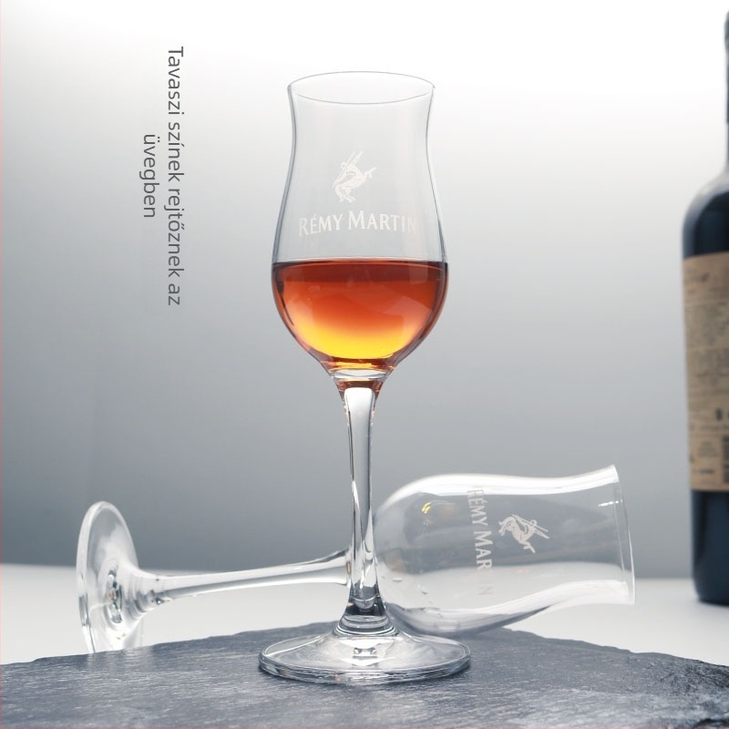 Whiskey kóstoló pohár, szeszes italokhoz való pohár, magas tulipán formájú kóstoló pohár, kristályos aromás pohár