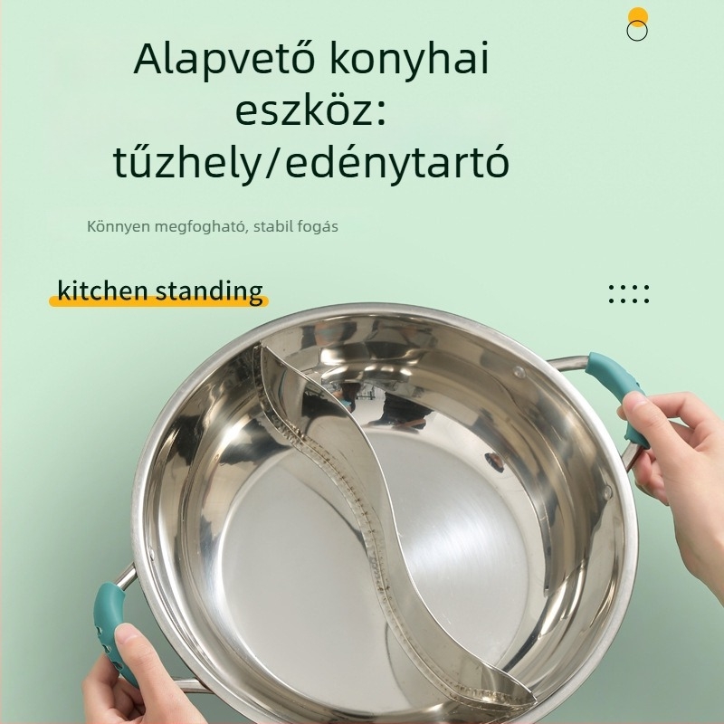 Szilikon edényfogó kesztyű edényekhez, hőálló, színes, letisztult dizájn, izolált fogás edényekhez, fazekakhoz és párolókhoz
