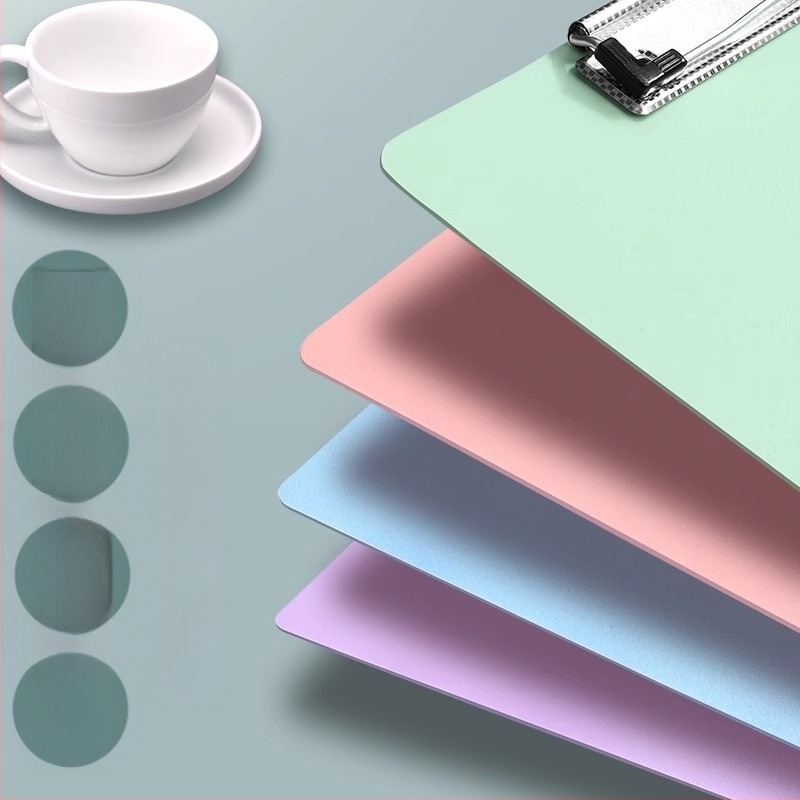 A4-es habos mappa Macaron Morandi színekben, irodai kellékek, vizsgamappa, többfunkciós